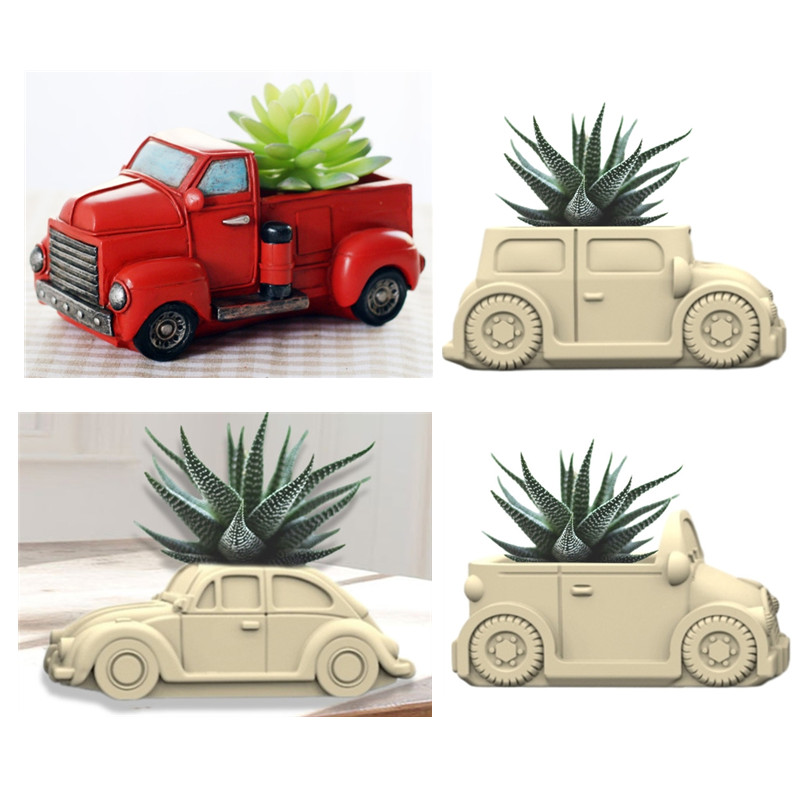 Echeveria Succulent - Moule en résine de silicone 3D